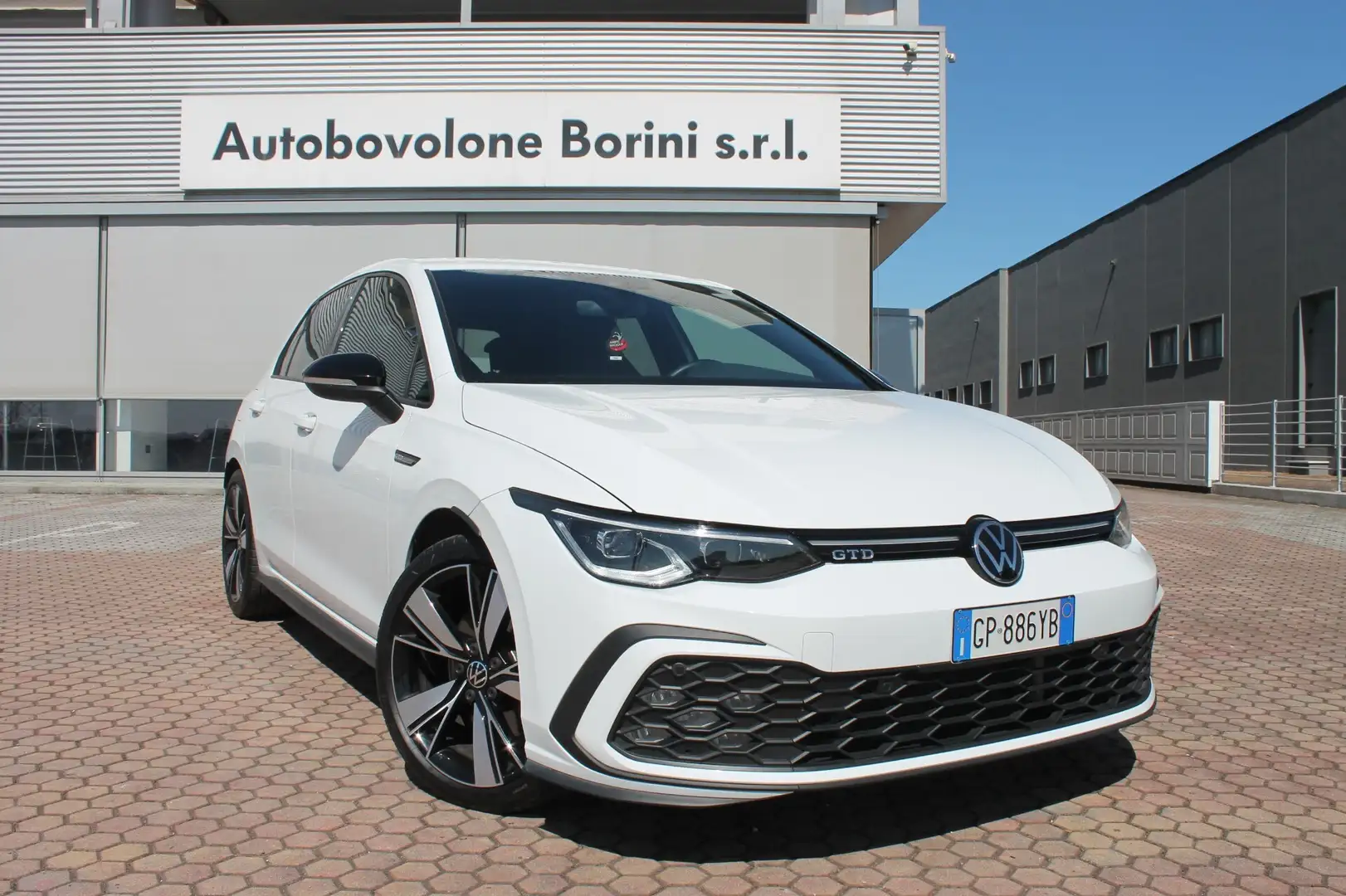 Volkswagen Golf Golf 2.0 TDI GTD DSG 200CV Bianco - 1