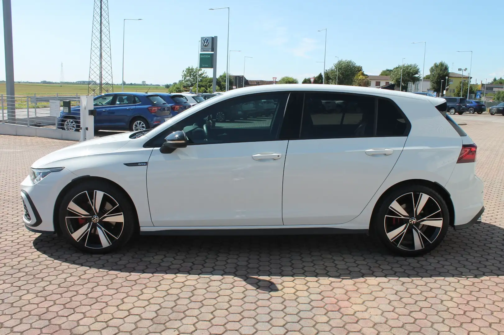 Volkswagen Golf Golf 2.0 TDI GTD DSG 200CV Bianco - 2