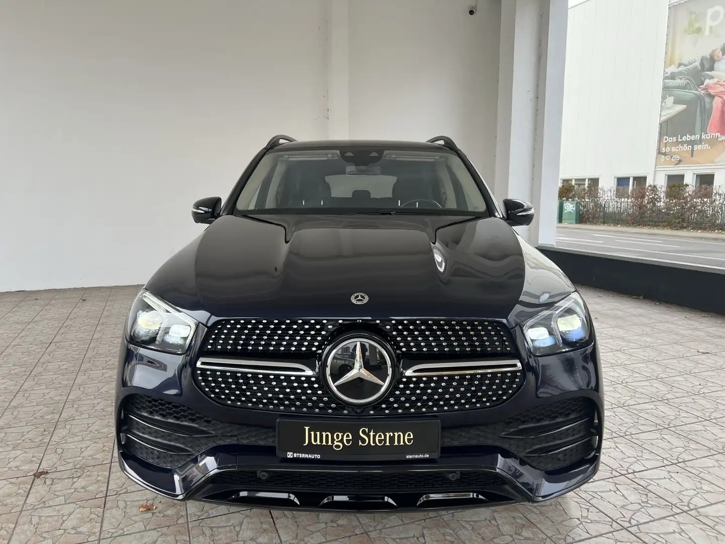 Mercedes-Benz GLE 400 GLE 400 d 4M AMG Line/Pano.-Dach/Airmatic/Kamera Blau - 2