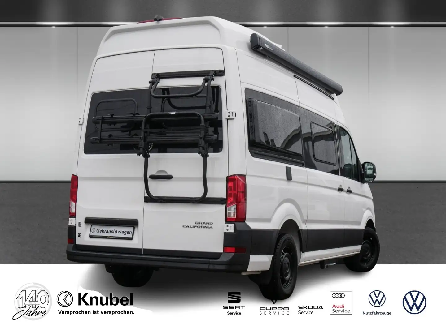 Volkswagen Grand California 600 LED Solar ACC Fahrradträger RKamera Weiß - 2