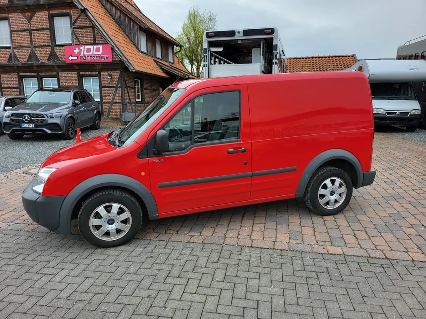 Ford Transit Connect T200 1.8 TDCI, PDC, erst 47 tkm Rosso - 2