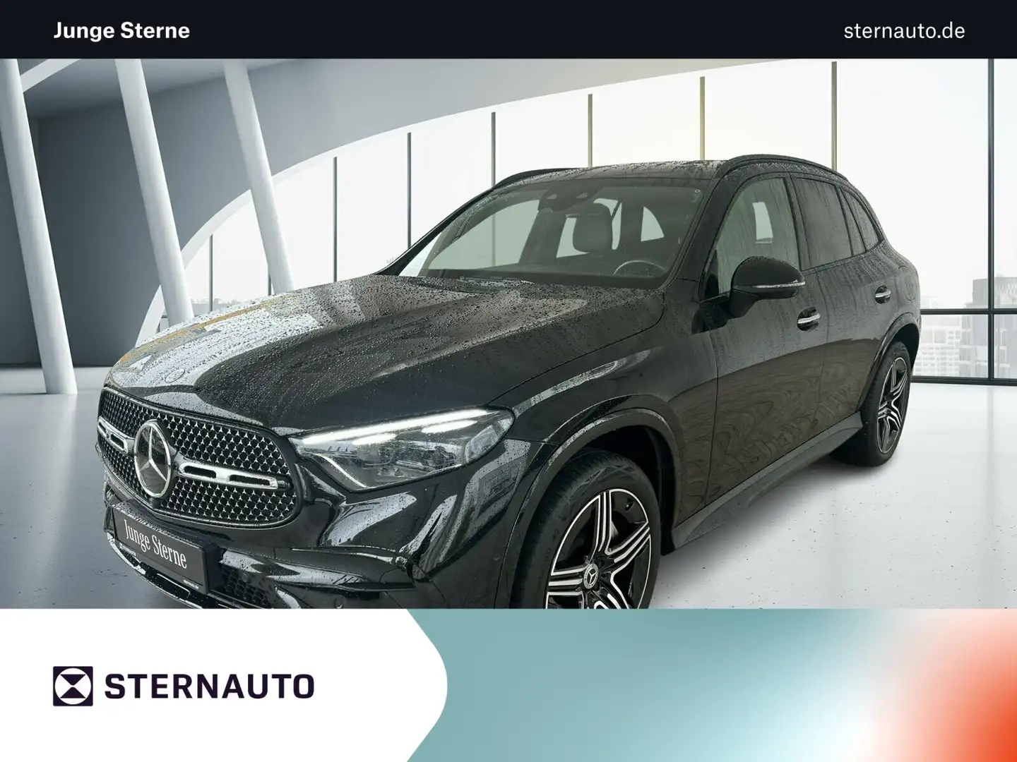 Mercedes-Benz GLC 300 GLC 300 de 4M AMG Line/Navi/Pano.-Dach/Distronic Schwarz - 1