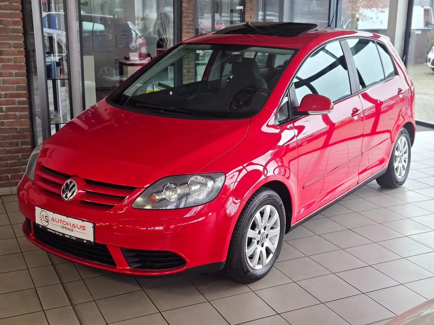 Volkswagen Golf Plus Comfortline 1.6 *HU + Inspektion + Ers.-teile neu* Rouge - 1