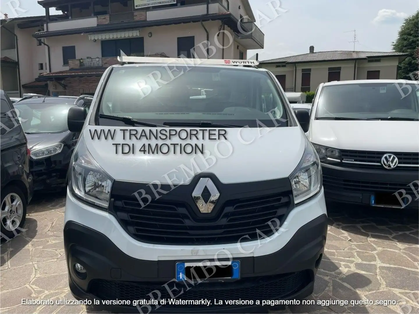 Volkswagen Transporter 2.0 TDI 140CV 4Motion PC Furgone Bianco - 2