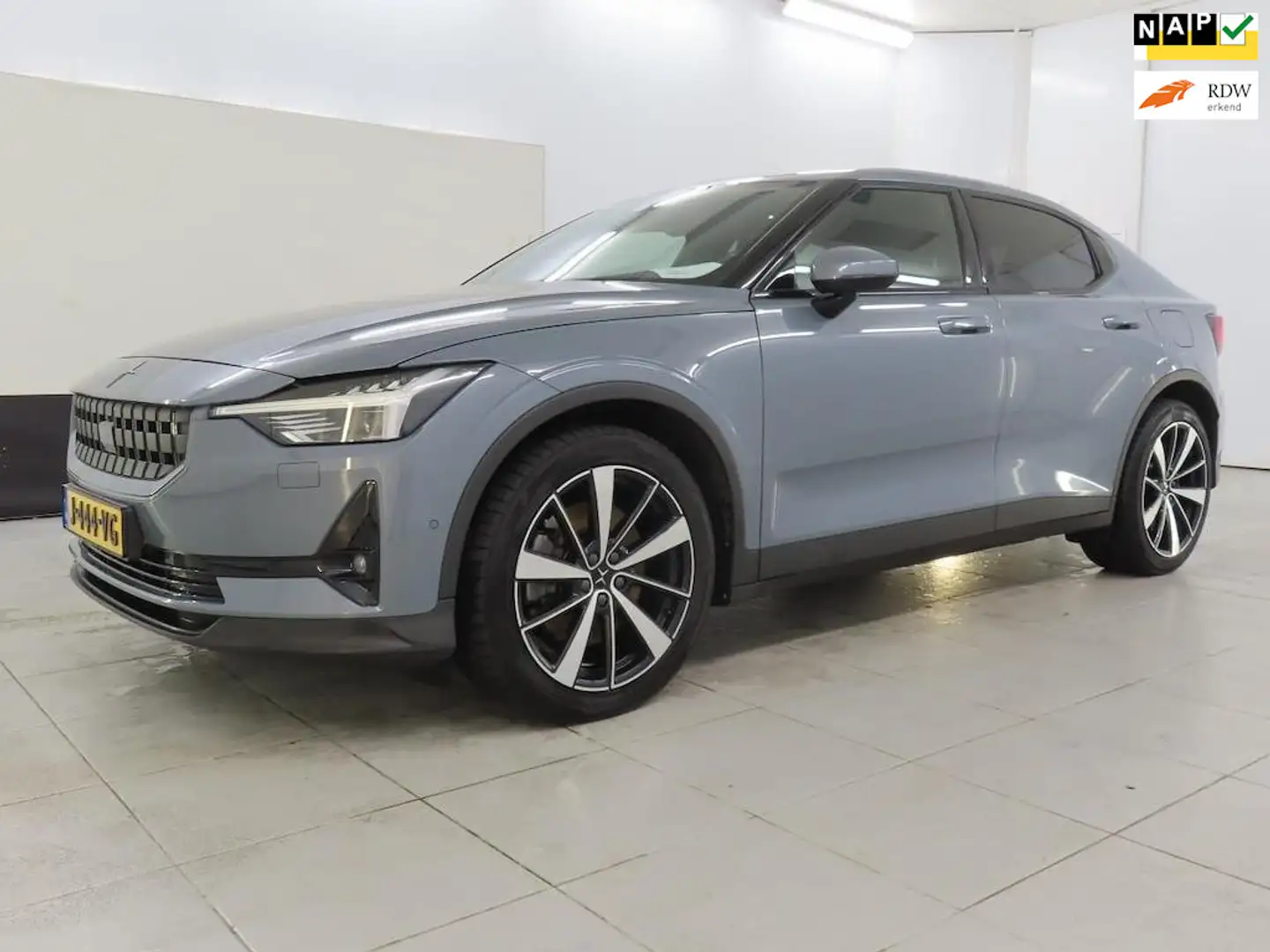 Polestar 2 Long Range Dual Motor Launch Edition 78kWh | SOH 9 Grijs - 1