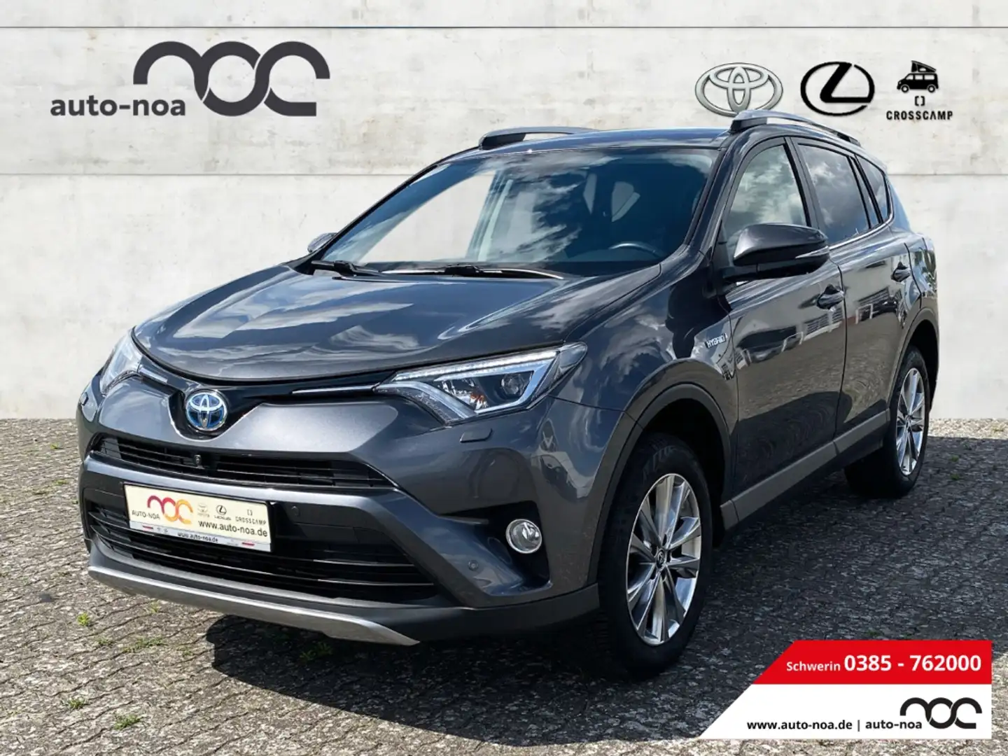Toyota RAV 4 Team D 2.5  Hybrid LED ACC El. Heckklappe Mehrzone Grau - 1