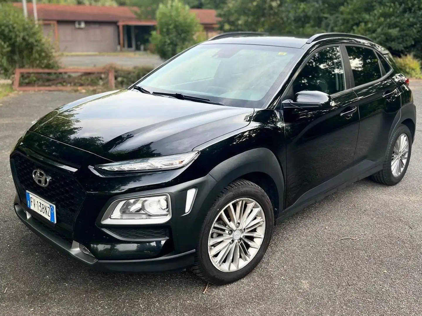 Hyundai KONA Kona I 2019 1.6 crdi Comfort 115cv(colore raro) Nero - 1
