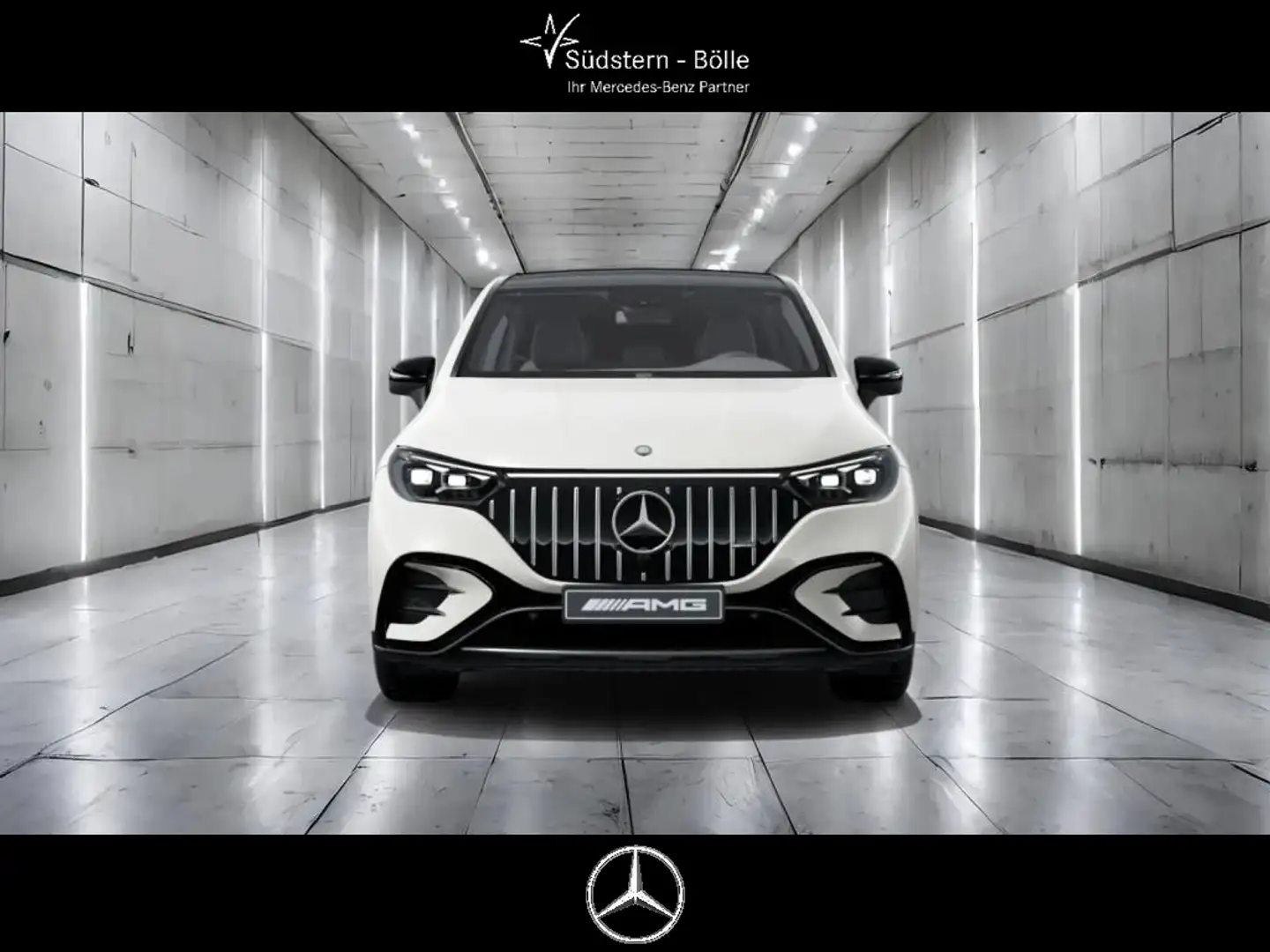 Mercedes-Benz EQE SUV EQE 43 AMG 4M SUV HYPER+DISTR.+AHK+PANO+HUD+HAL+ Blanco - 2