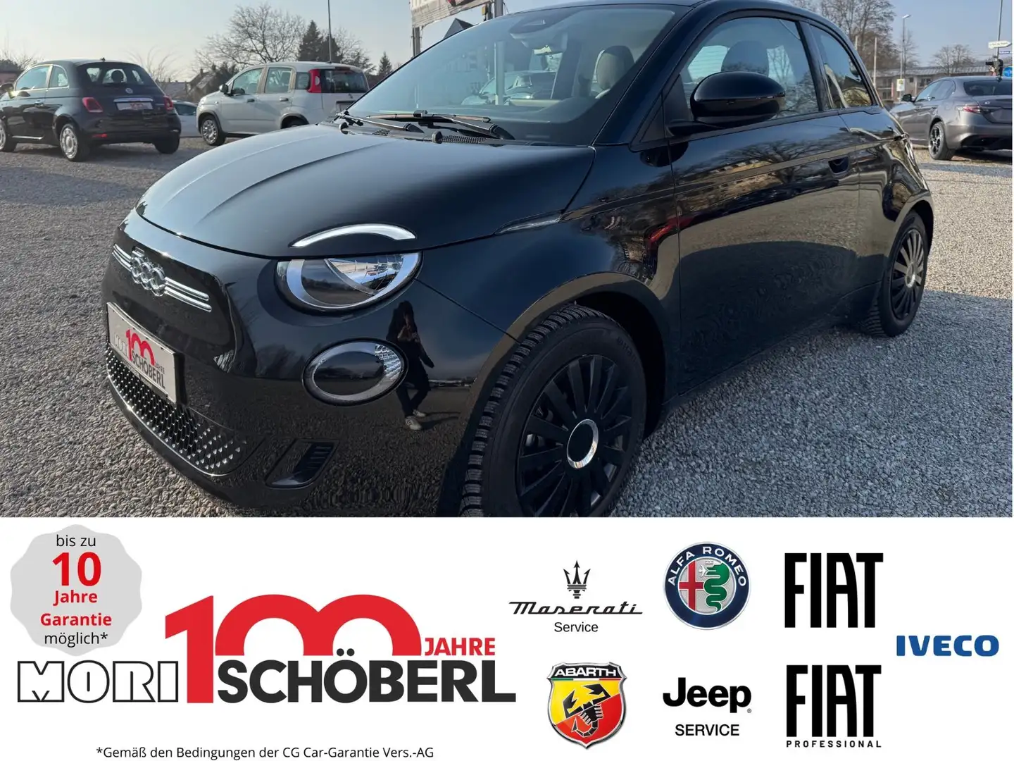 Fiat 500e Limousine ICON Noir - 1