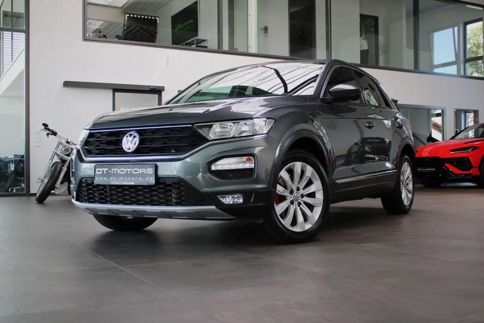 Volkswagen T-Roc T-ROC 2.0 TDI DSG *SPORT* AHK/ACC/BEATS/CARPLAY Grau - 1