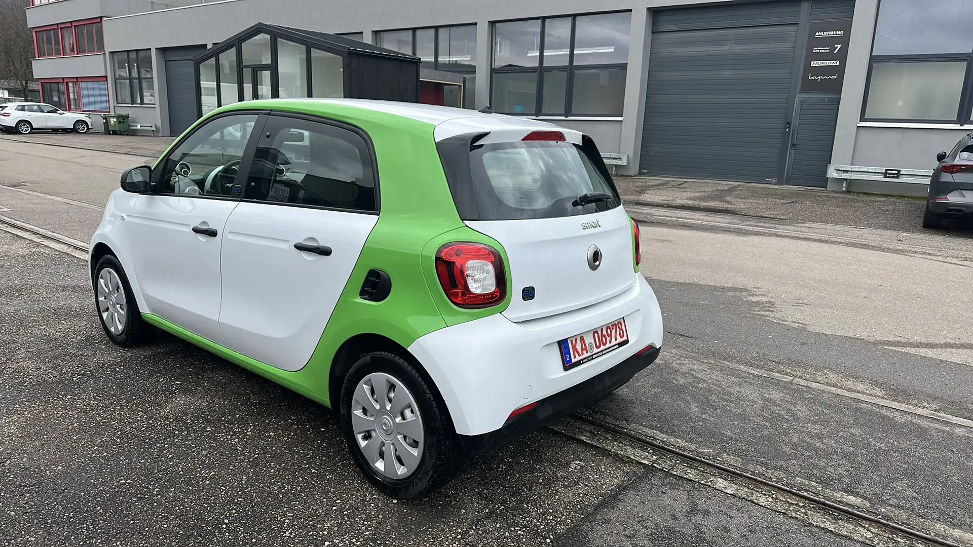 smart forFour smart forfour electric drive EQ( Grün Foliert). Weiß - 2