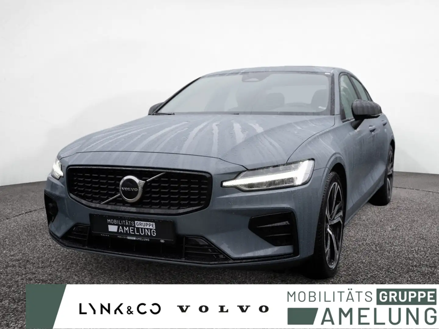 Volvo S60 B4 Plus Dark aus 1.Hand KAMERA HGSD LED Grau - 1