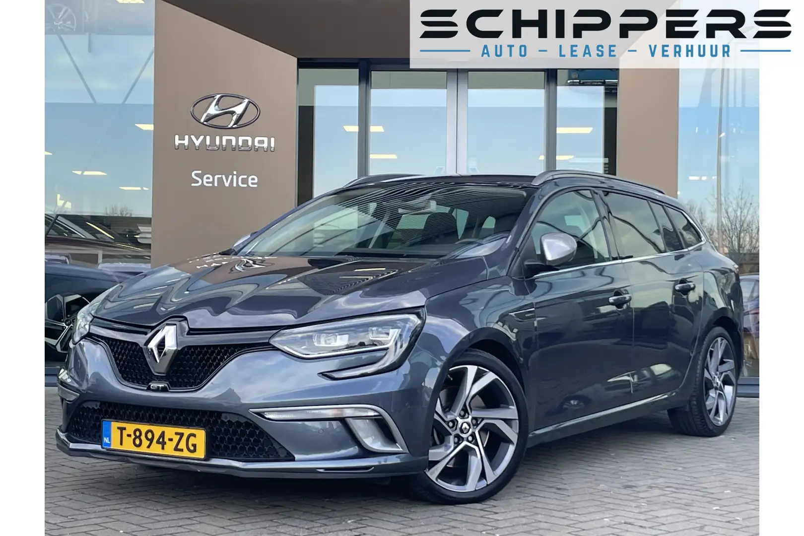 Renault Megane Estate 1.6 TCe GT 206pk | Automaat | Bose audio | Azul - 1
