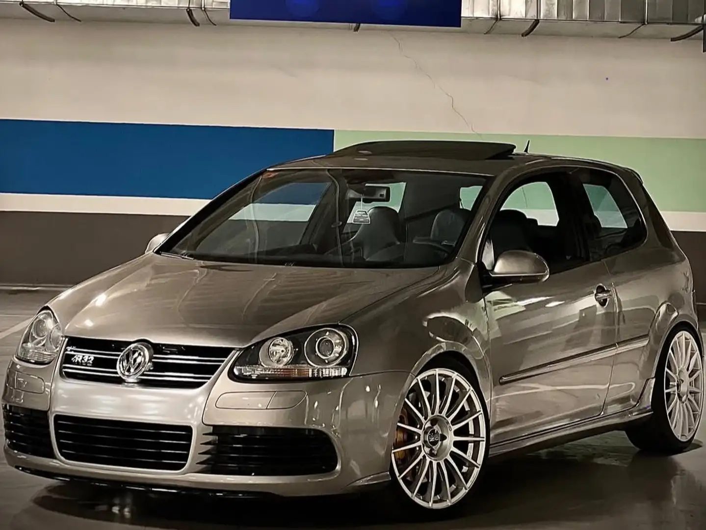 Volkswagen Golf Golf 3.2 V6 R32 4Motion R32 Gris - 2