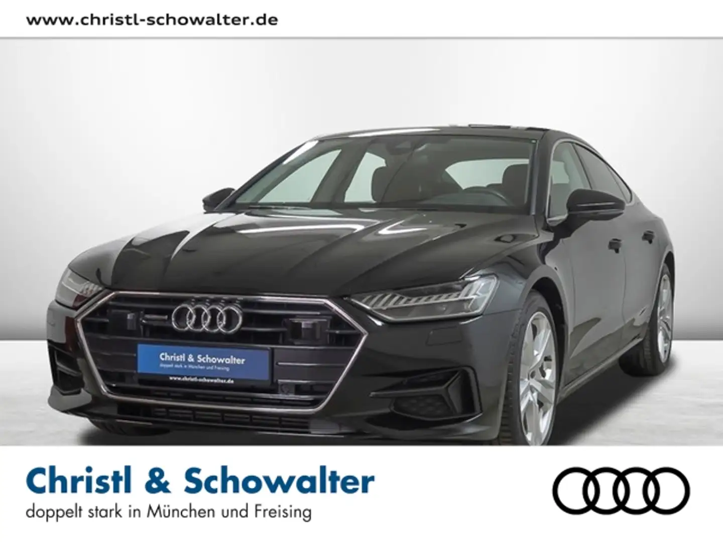 Audi A7 Sportback 50 TFSIe quat S-Tronic MATRIX PANO Schwarz - 1
