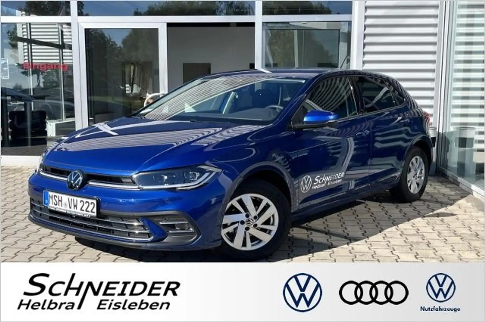 Volkswagen Polo Style 1.0 l TSI OPF 70 kW (95 PS) Bluetooth Blue - 1