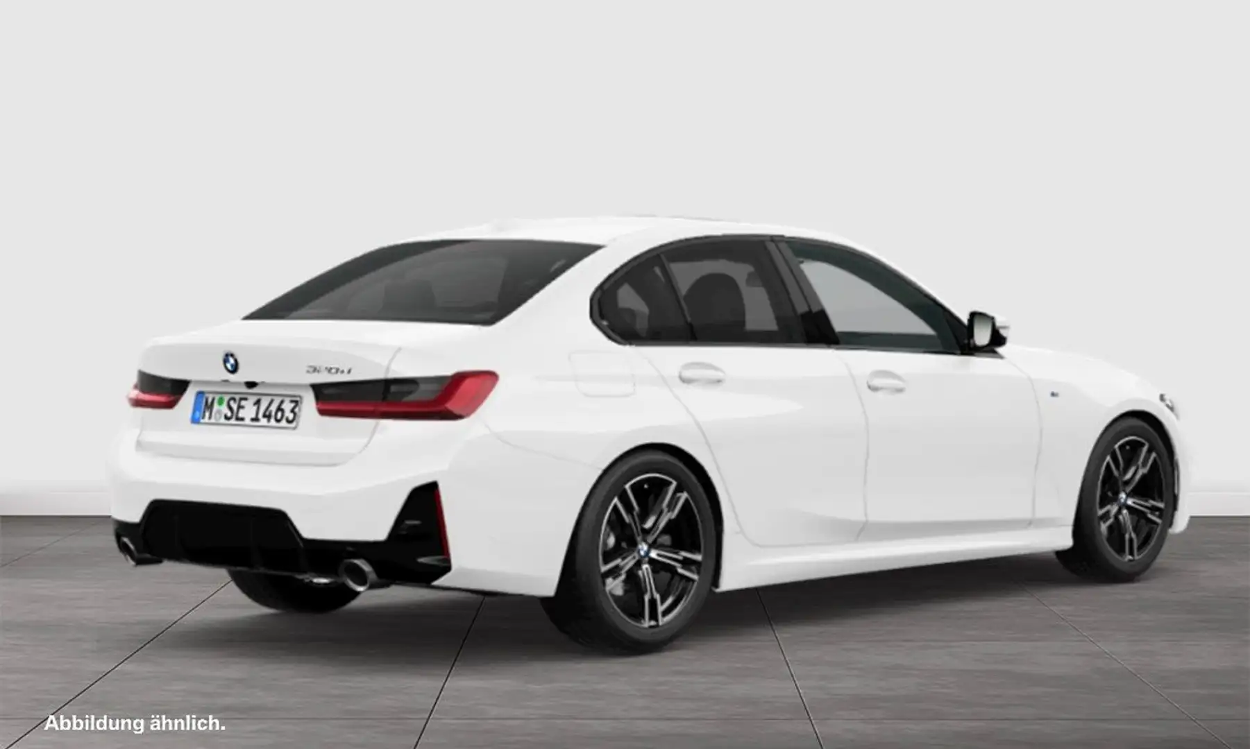 BMW 320 d M SPORT+ACC+HuD+DA+360°+GLASDACH+HiFi Weiß - 2