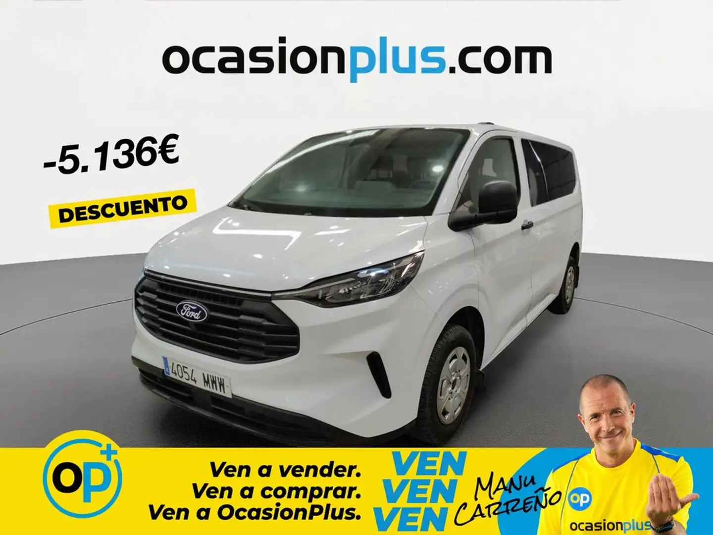 Ford Transit Custom FT 320 L1 Kombi 2.0 Ecoblue Trend 136 Blanco - 1