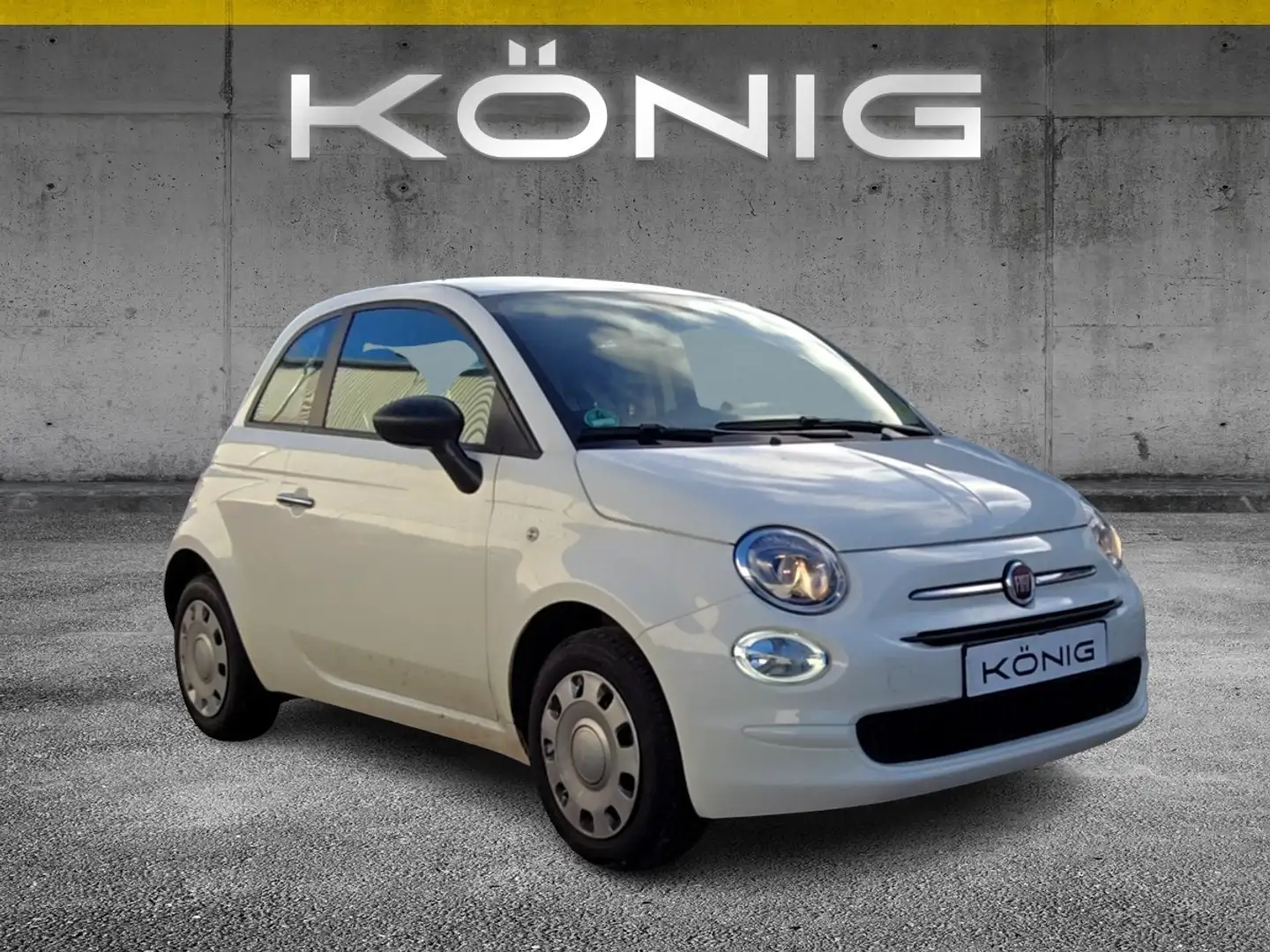 Fiat 500 1.0 GSE  Klima*CarPlay*Tempomat Weiß - 2