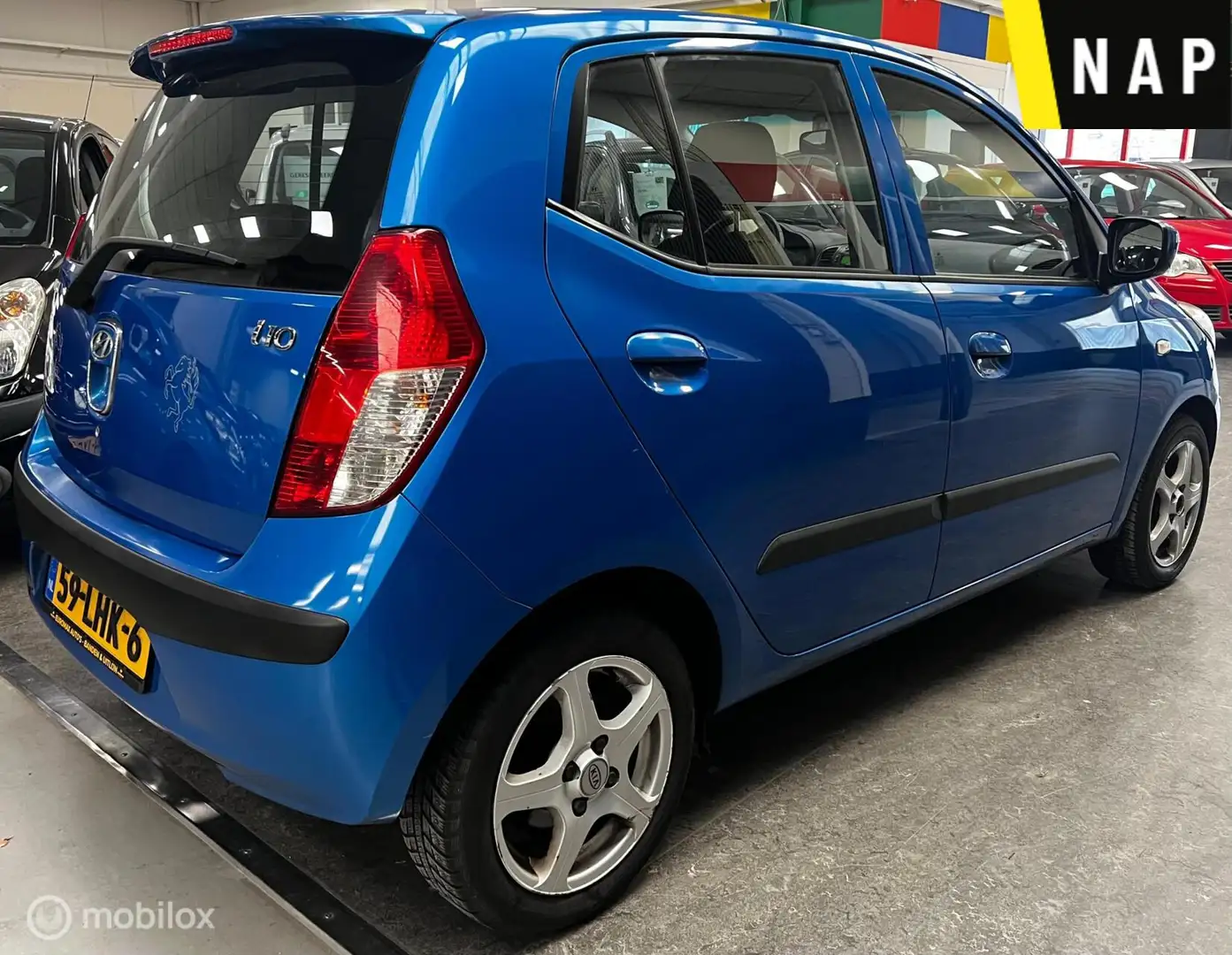 Hyundai i10 1.1 i-Catcher NAP - AIRCO Blauw - 2