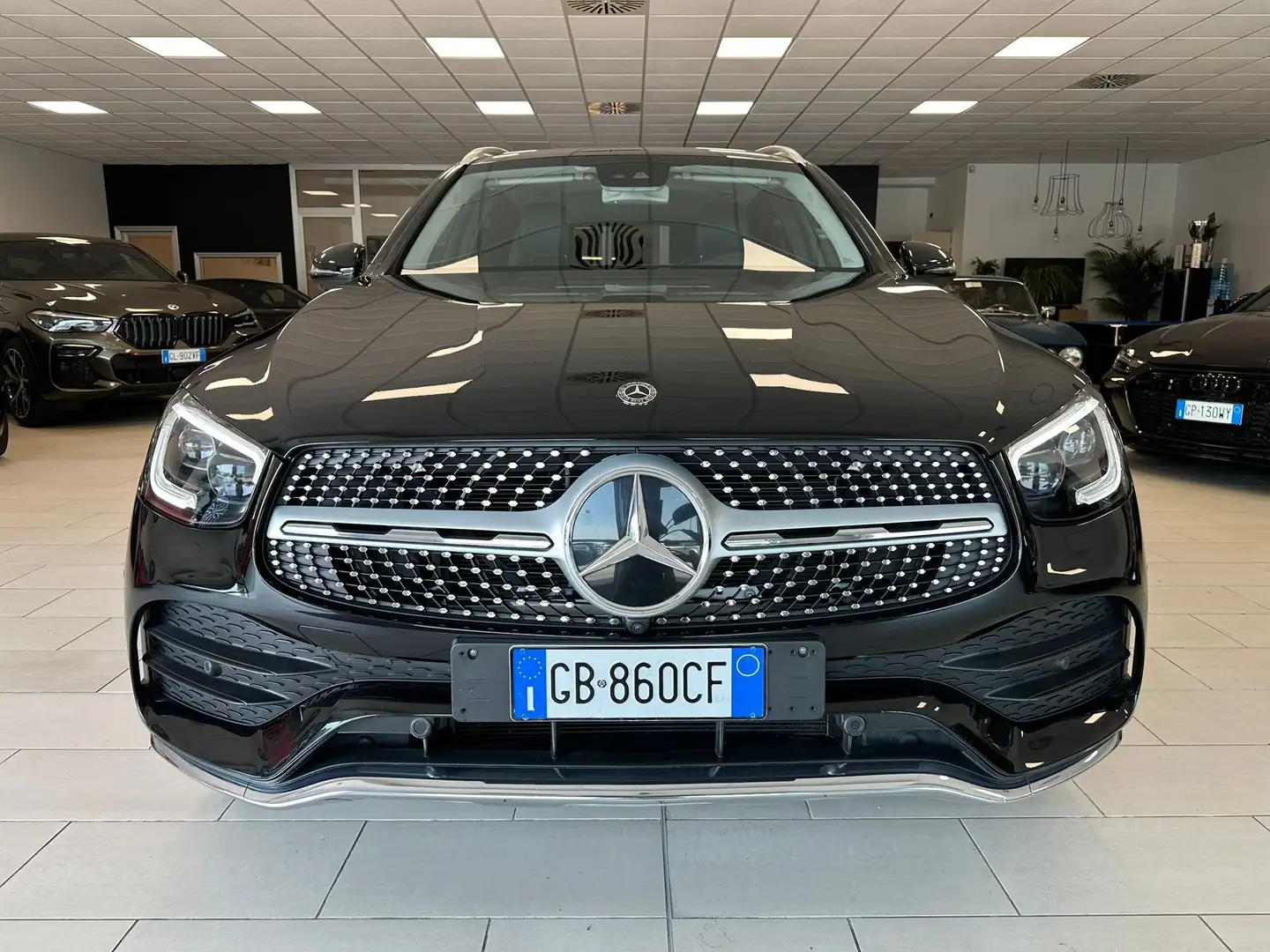 Mercedes-Benz GLC 220 d Premium Plus 4matic Uff. Italiana Unico Propriet Nero - 2