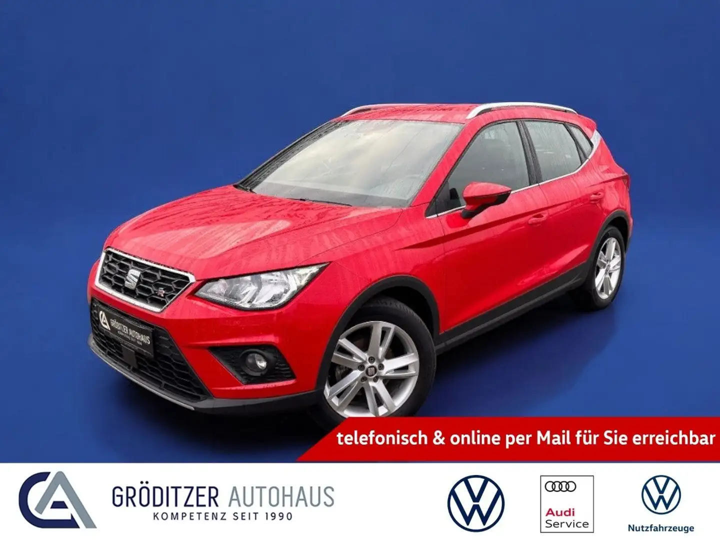 SEAT Arona FR 1,0 TGI GRA|APP|PDC Rojo - 1