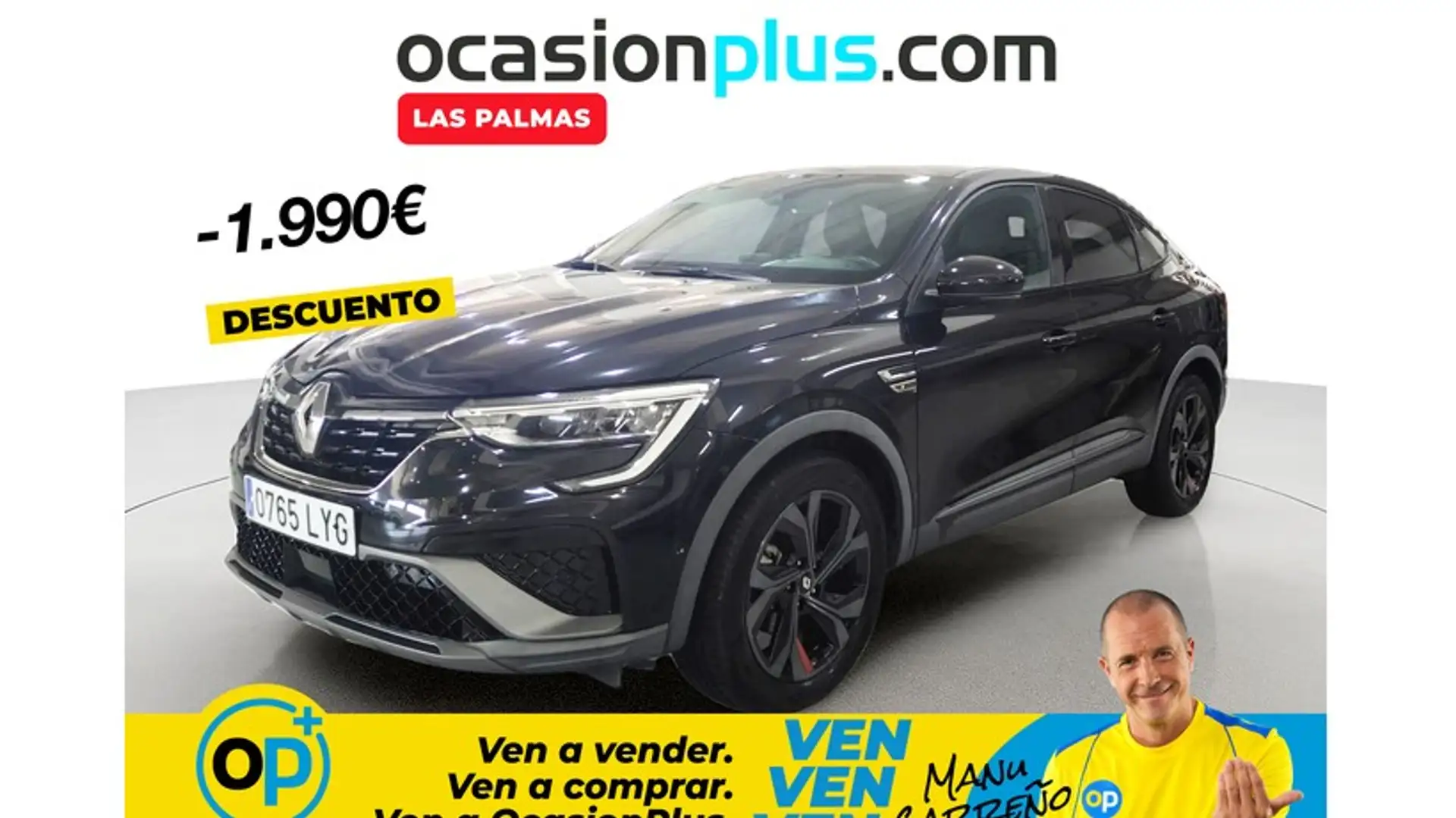 Renault Arkana 1.6 E-Tech R.S.Line 105kW Negro - 1