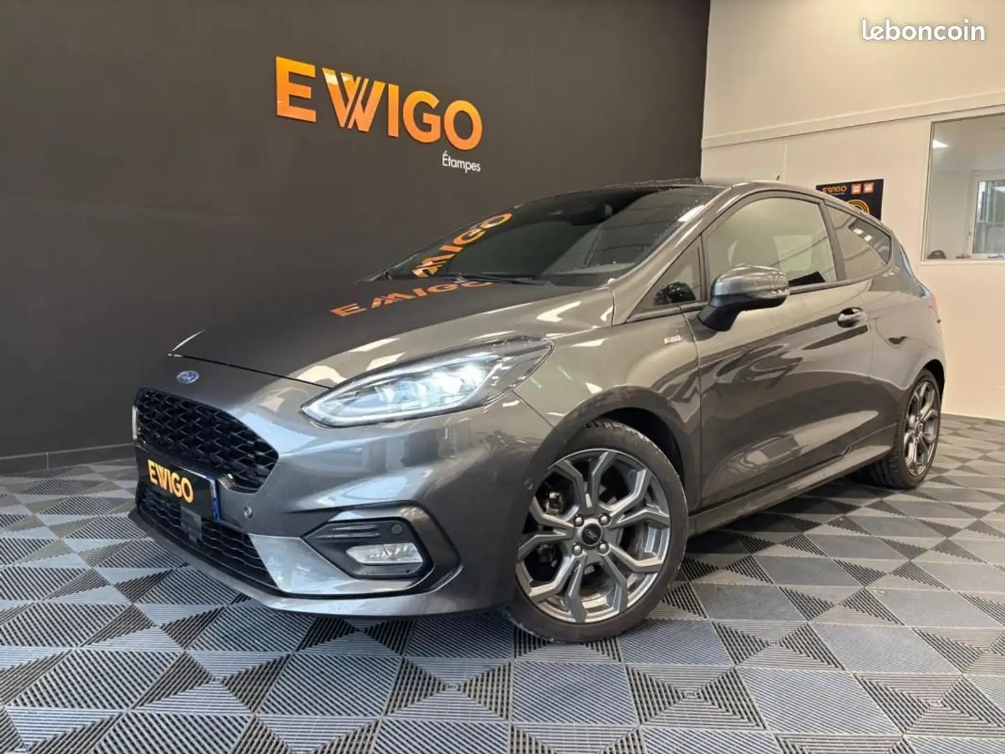 Ford Fiesta 1.0l ECOBOOST 155ch MHEV HYBRID ST-LINE X Caméra d Gris - 1