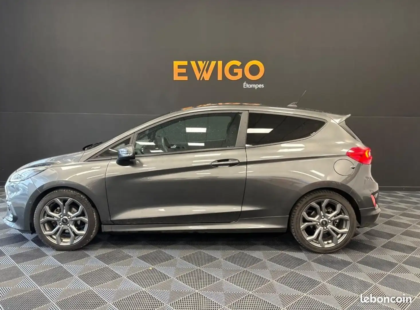 Ford Fiesta 1.0l ECOBOOST 155ch MHEV HYBRID ST-LINE X Caméra d Gris - 2