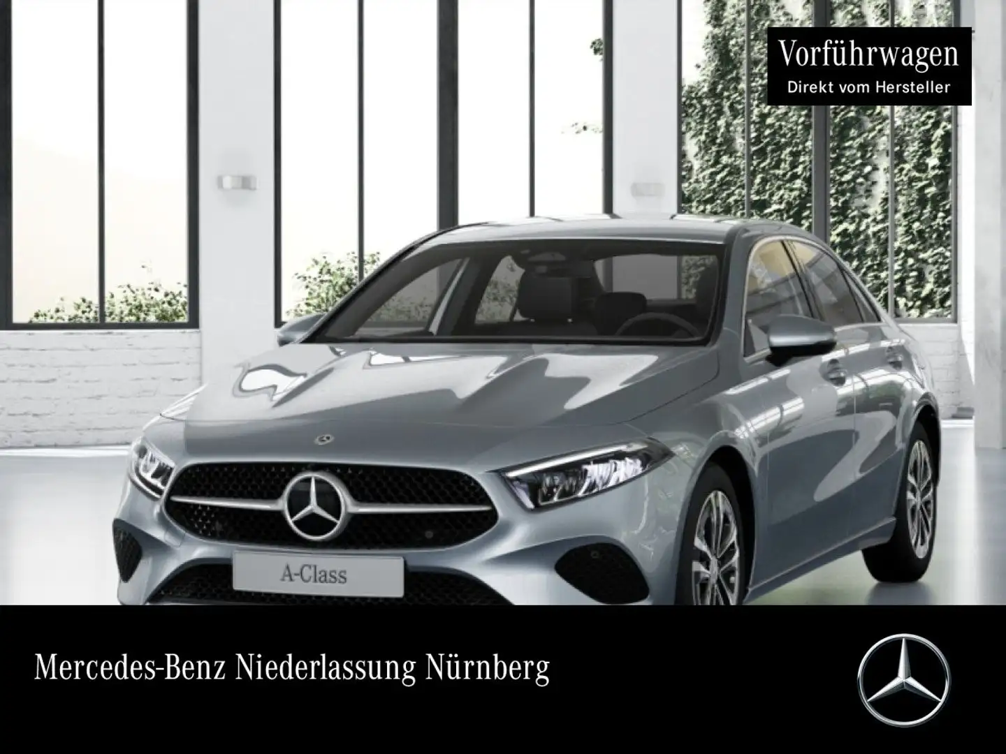 Mercedes-Benz A 200 Lim PROGRESSIVE+LED+KAMERA+TOTW+7G Silber - 1
