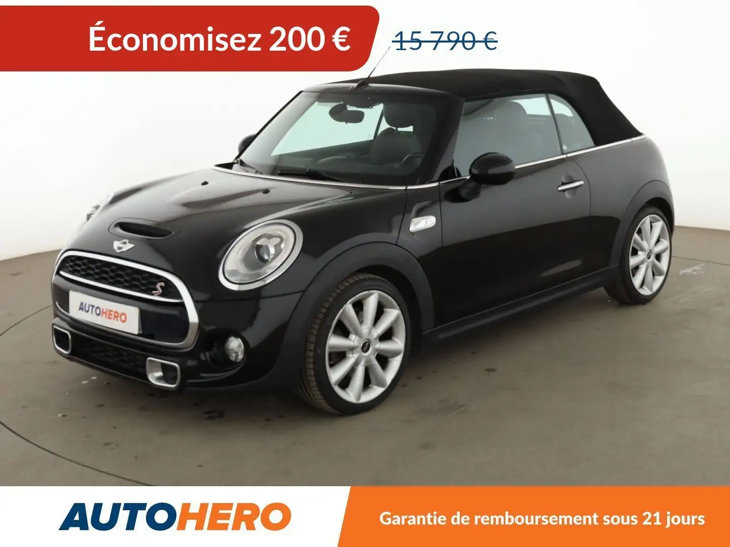 MINI Cooper S Cabrio Cooper S Finition Red Hot Chili Noir - 1
