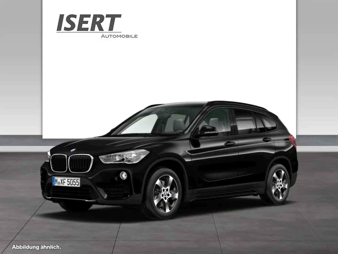 BMW X1 xDrive20i Sport Line A. +AHK+LED+PDC+NAVI Schwarz - 1