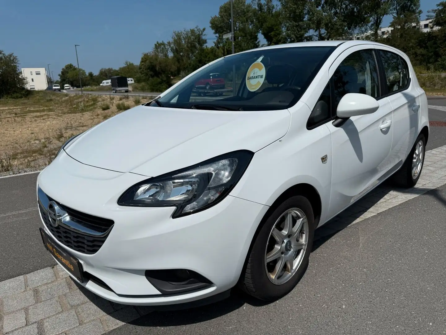 Opel Corsa E Edition KLIMA NAVI SZH APPLECAR GARANTIE Weiß - 1