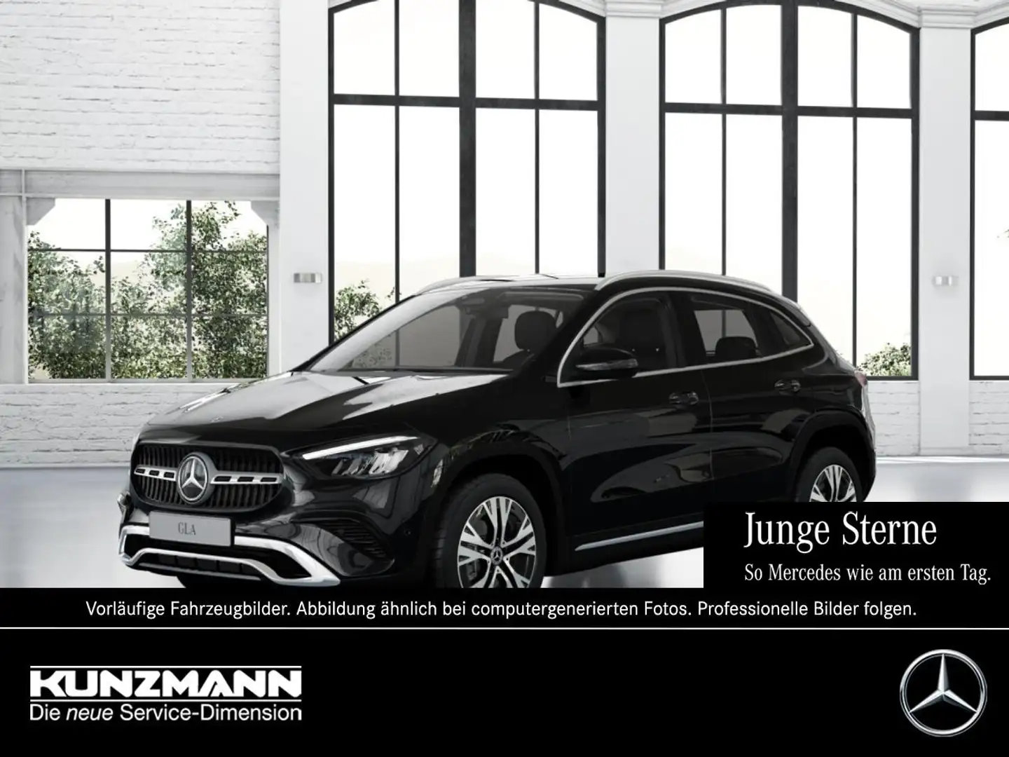 Mercedes-Benz GLA 180 Progressive Navi AHK Kamera Lenkradhzg Schwarz - 1