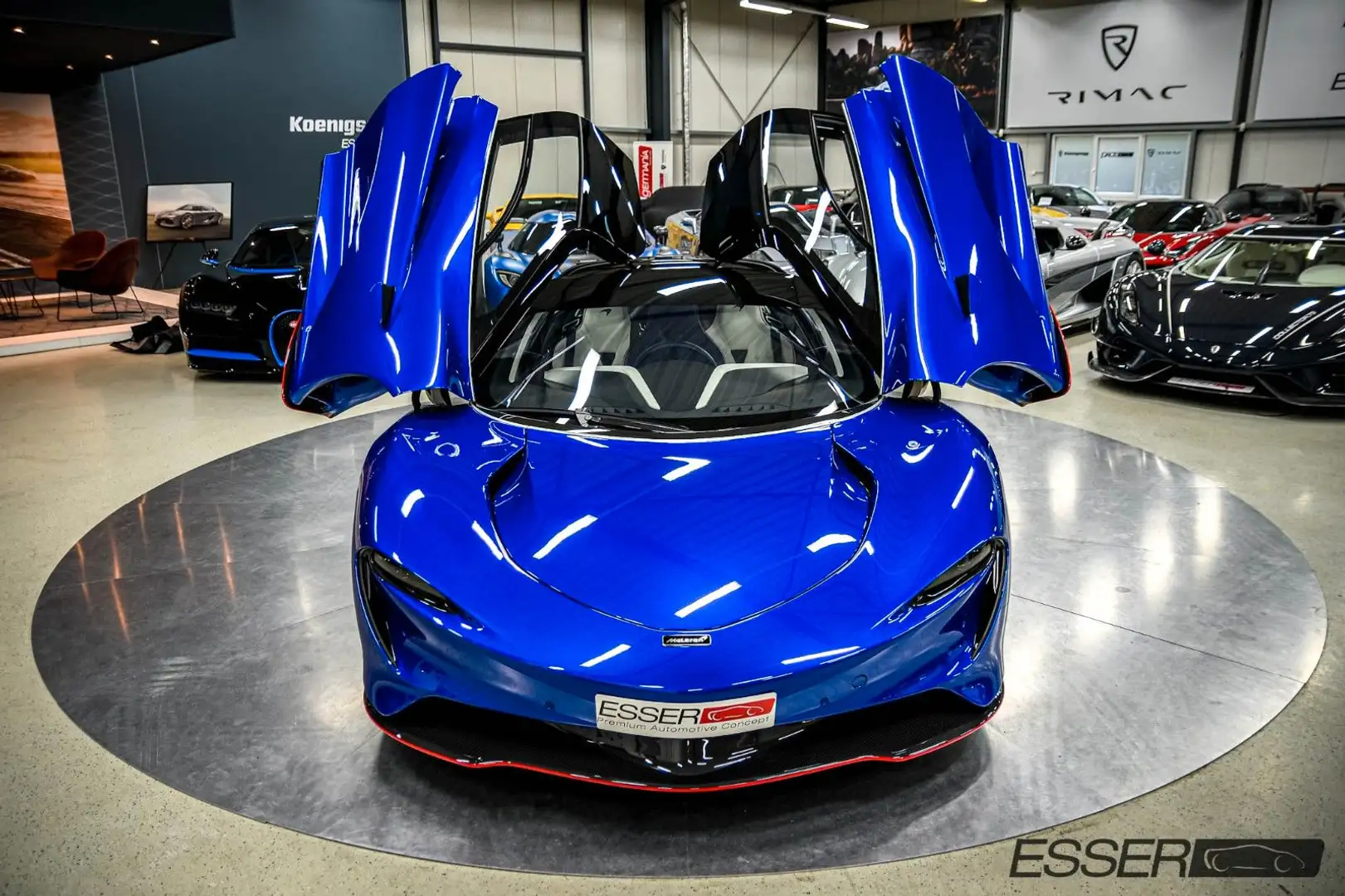 McLaren Speedtail | 1/106 Albastru - 2