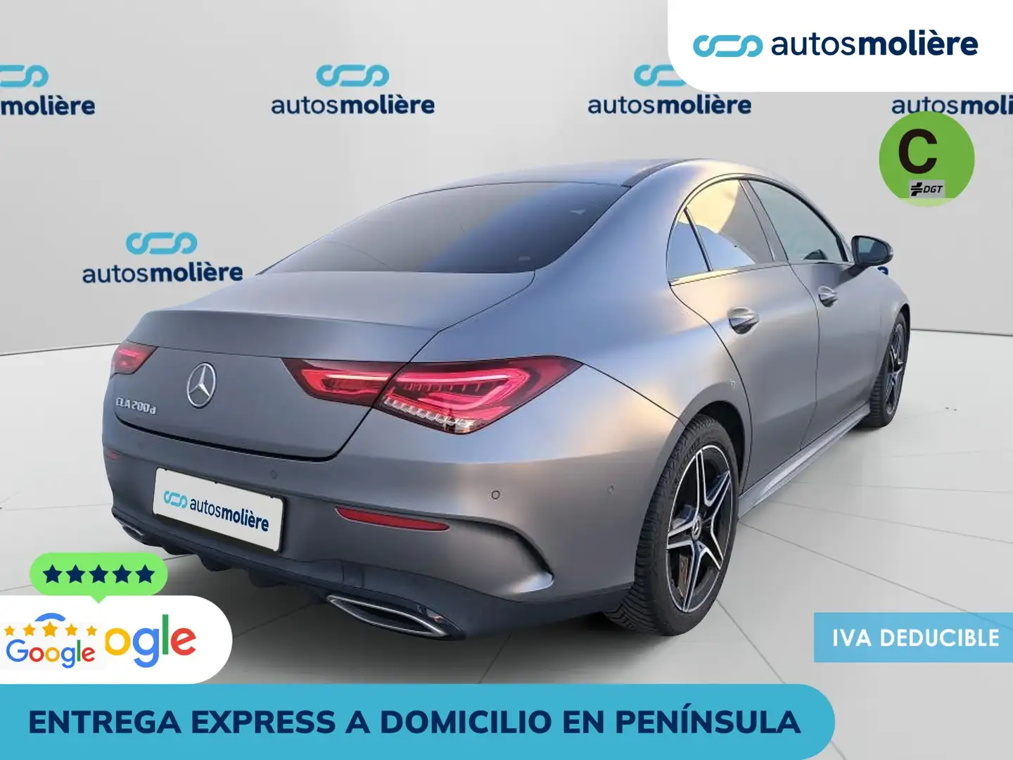 Mercedes-Benz CLA 200 200d Gris - 2