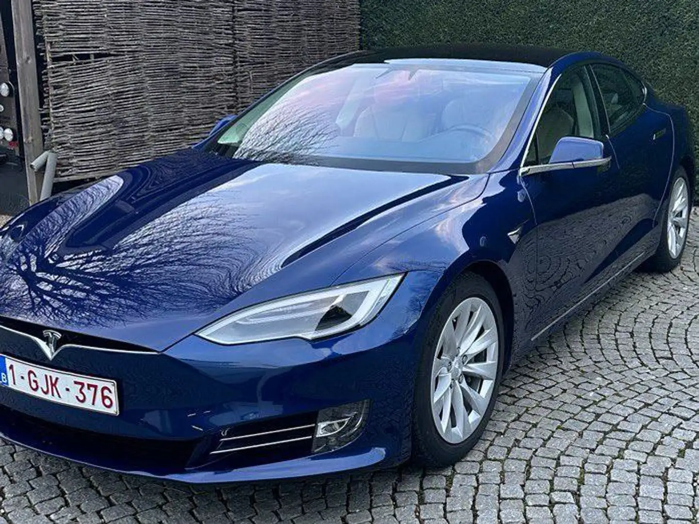 Tesla Model S Model S 100D Allradantrieb Performance Blauw - 1