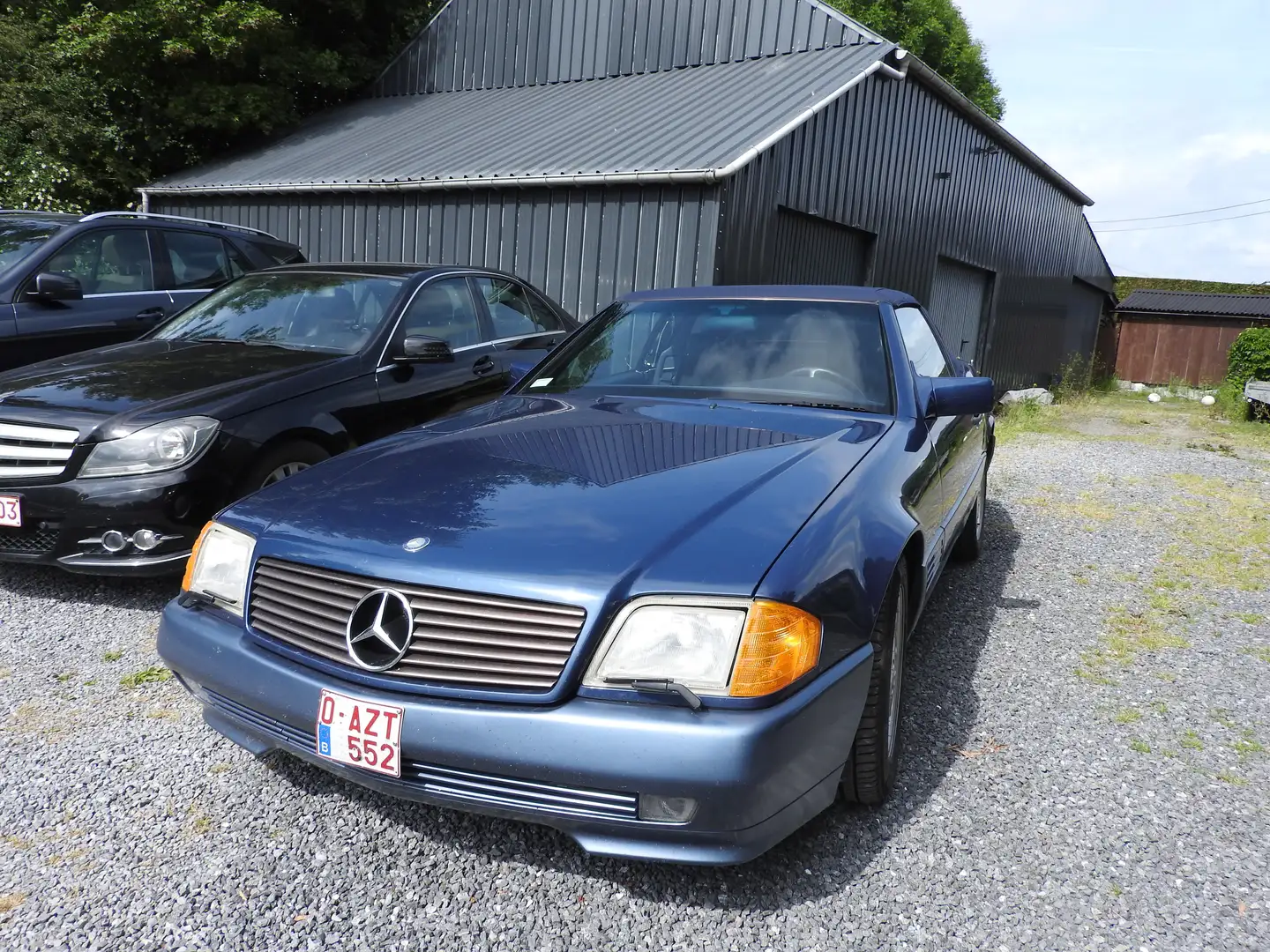 Mercedes-Benz SL 500 Синий - 1