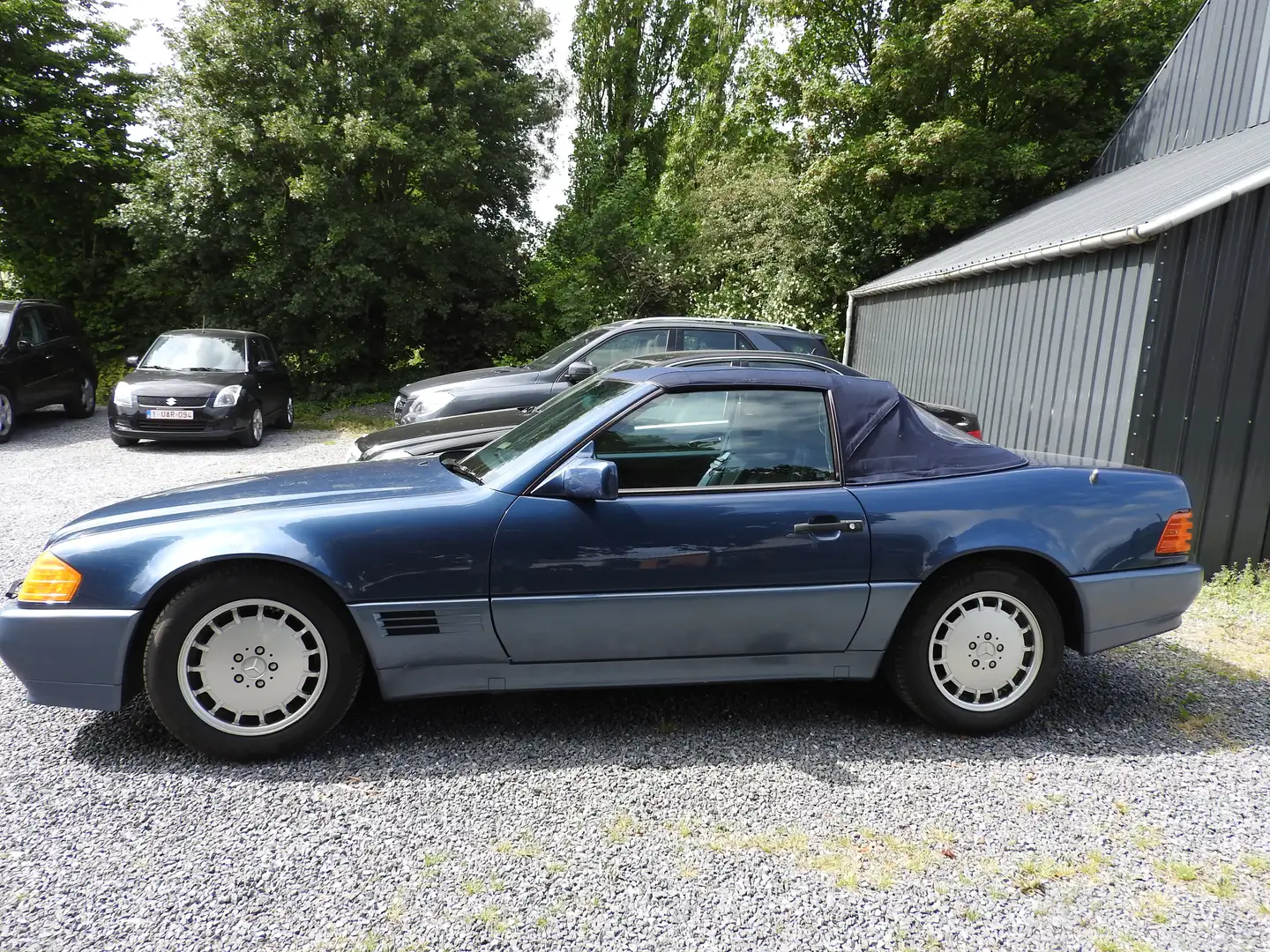 Mercedes-Benz SL 500 Bleu - 2