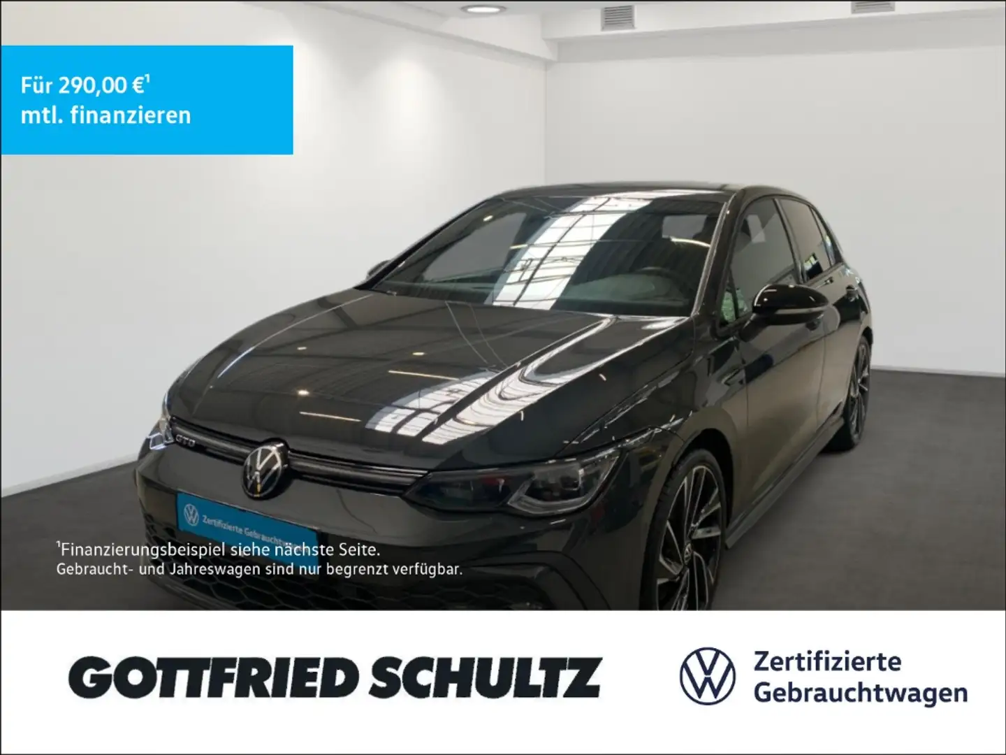 Volkswagen Golf GTD AHK SITZHEIZUNG BLACK-STYLE ACC CARPLAY Grau - 1