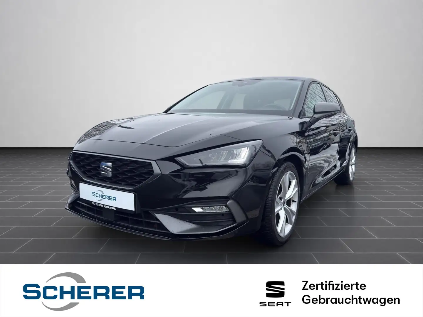 SEAT Leon 2.0 TSI FR DSG LED NAVI KAMERA ACC Schwarz - 1