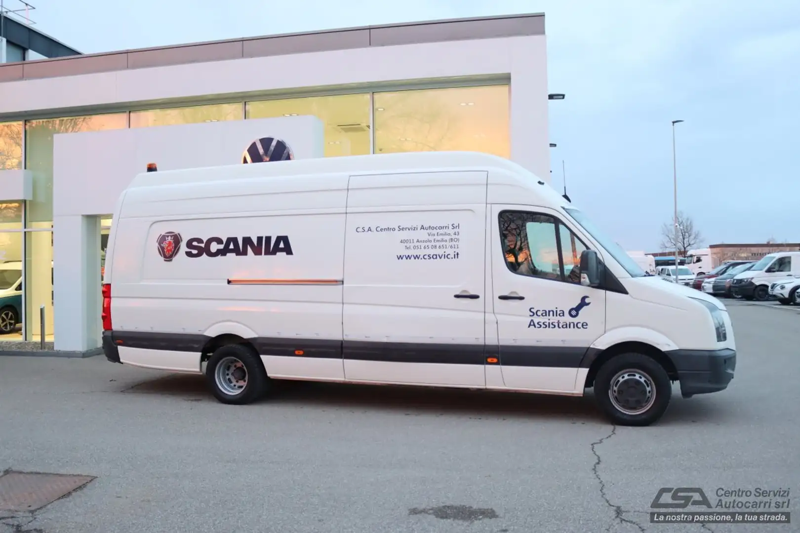 Volkswagen Crafter FURGONE 50 2.5 TDI SL OFFICINA MOBILE Weiß - 1