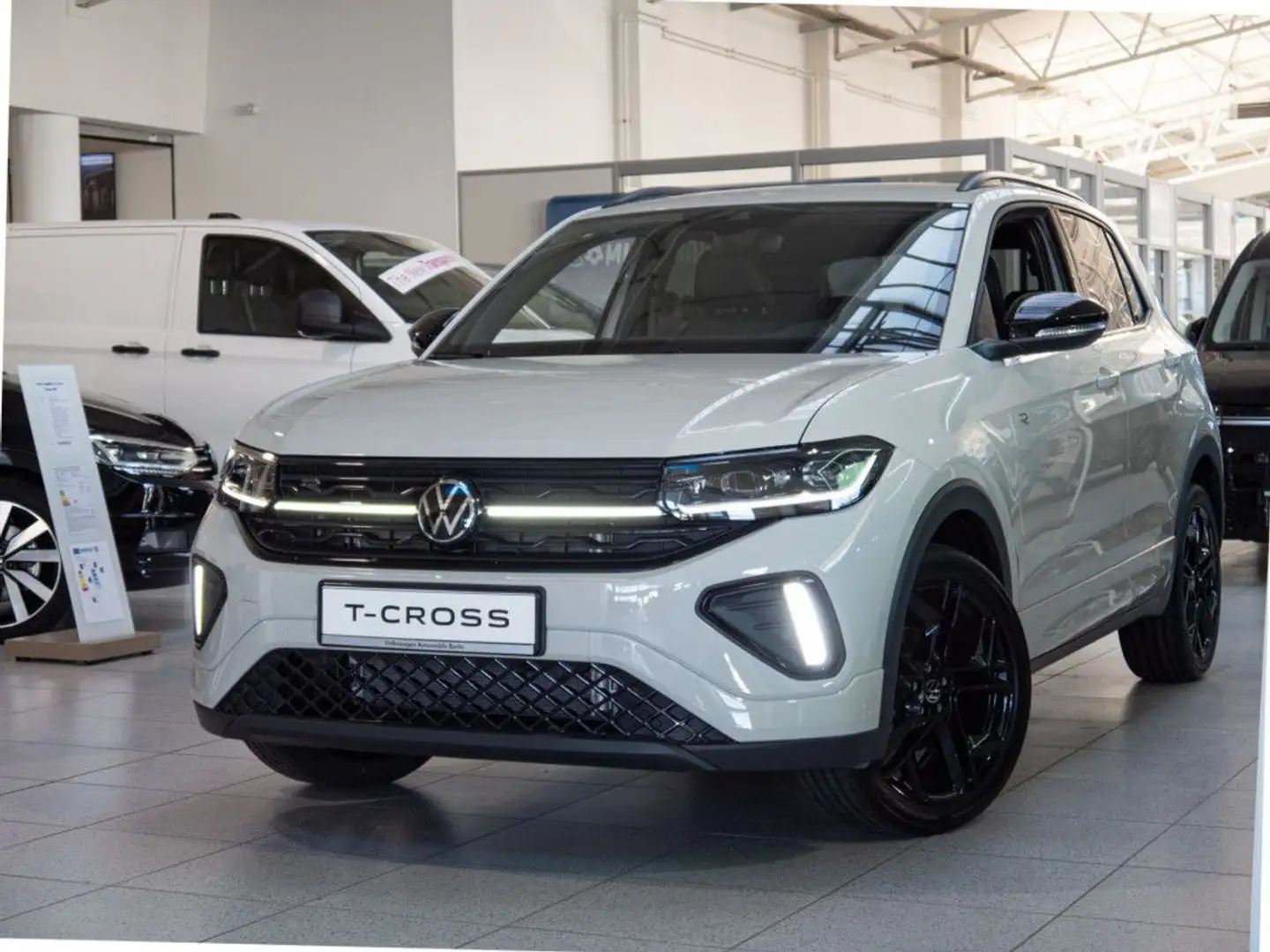 Volkswagen T-Cross R-Line 1.0 l TSI DSG Grau - 2