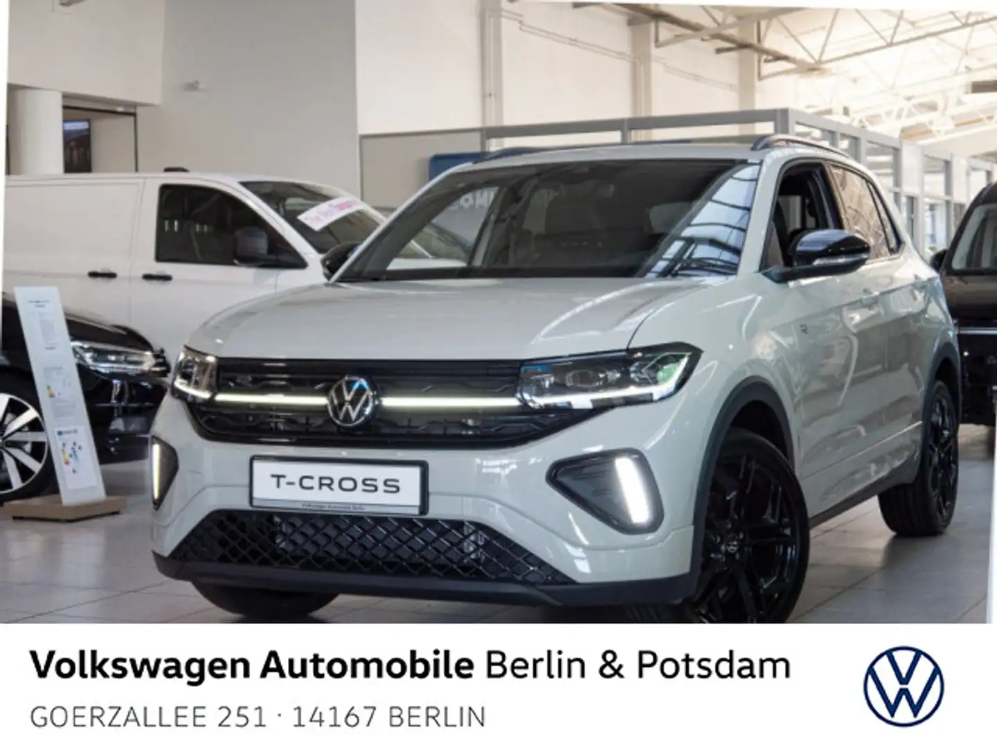 Volkswagen T-Cross R-Line 1.0 l TSI DSG Grau - 1