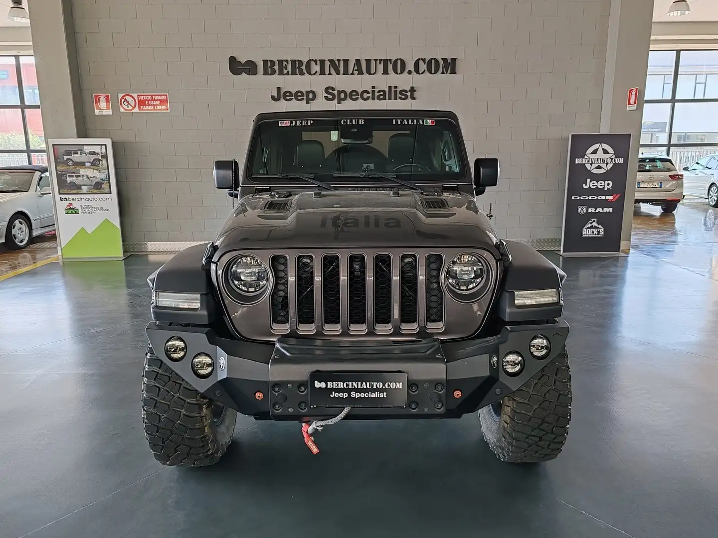 Jeep Wrangler 2.0 turbo Rubicon auto ROCK'S ED. FULL OPTIONAL Schwarz - 2