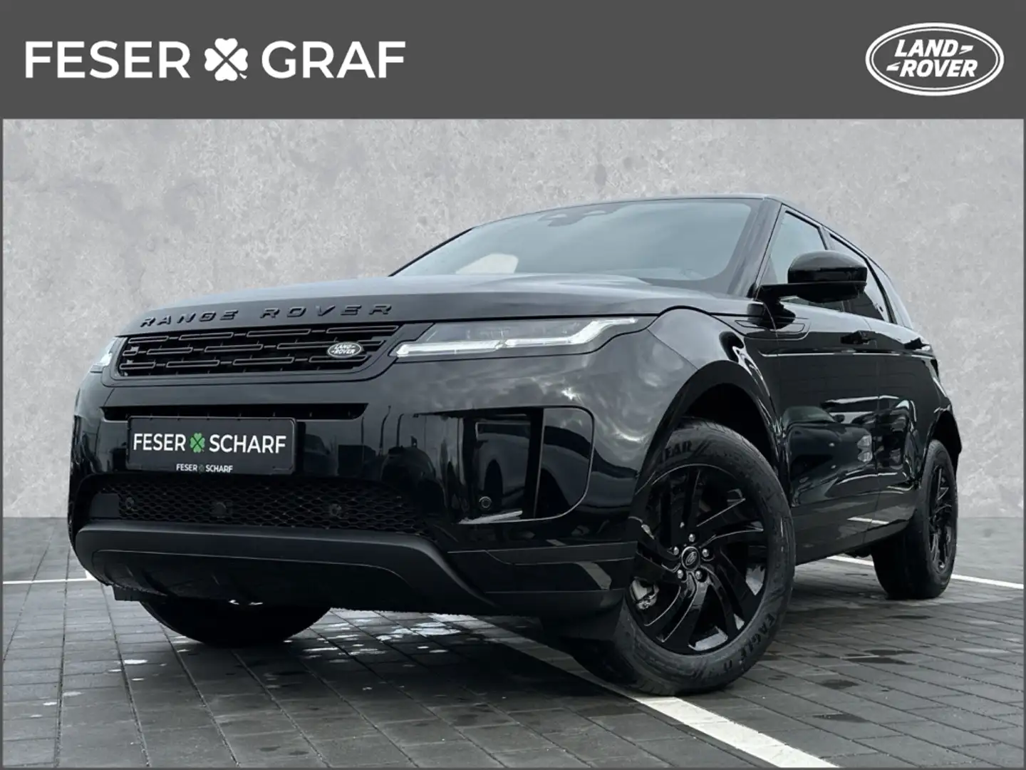 Land Rover Range Rover Evoque S D165 Blackpak Komfortpak Fahrassistenzpak Schwarz - 1