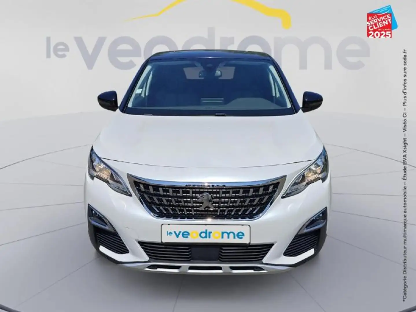 Peugeot 3008 1.6 BlueHDi 120ch GT Line S/S EAT6 Camera GPS Blanc - 2