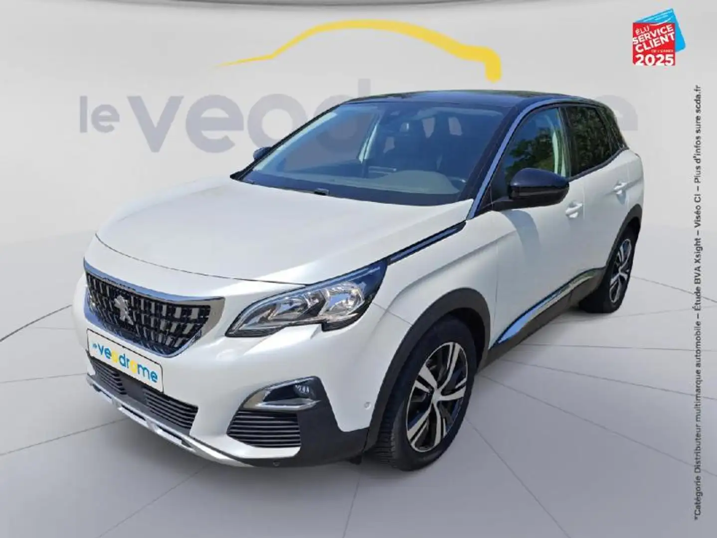 Peugeot 3008 1.6 BlueHDi 120ch GT Line S/S EAT6 Camera GPS Blanc - 1