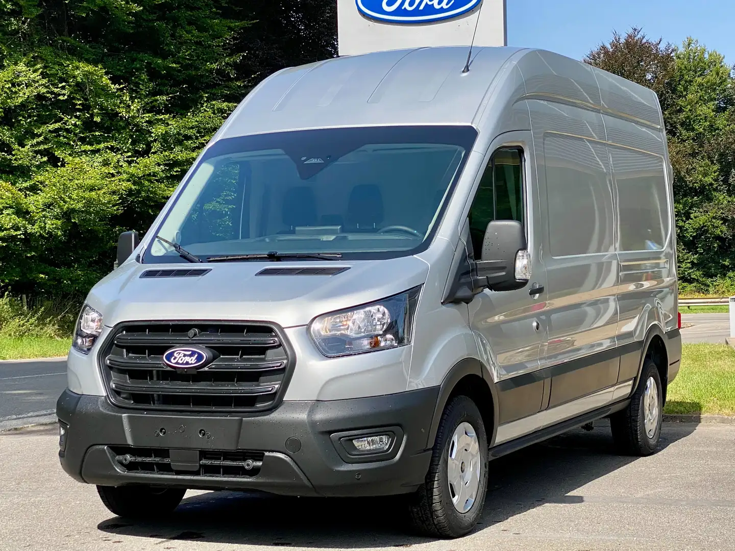Ford Transit 2T Trend - L3H3 165CH M6 RWD - 3T5 TRAILER Grijs - 2