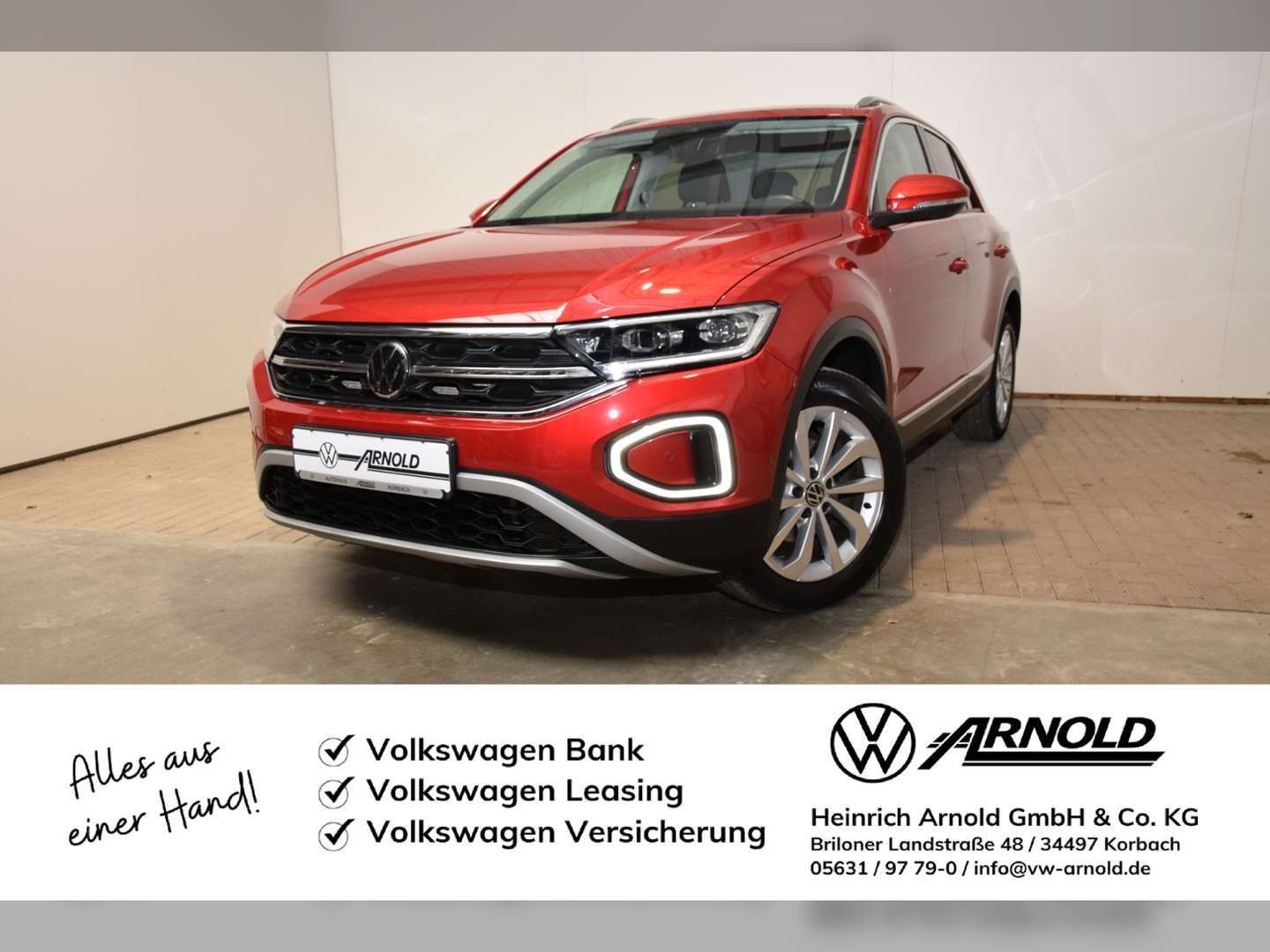 Volkswagen T-Roc nuo 382 €/ mėn Benzinas 2022m. Kita Automatinė